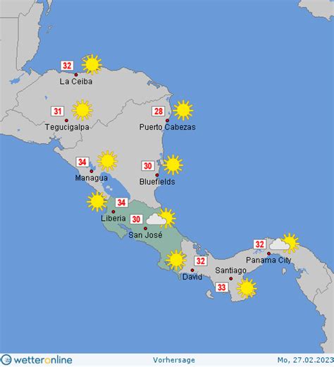 wetter costa rica 16 tage